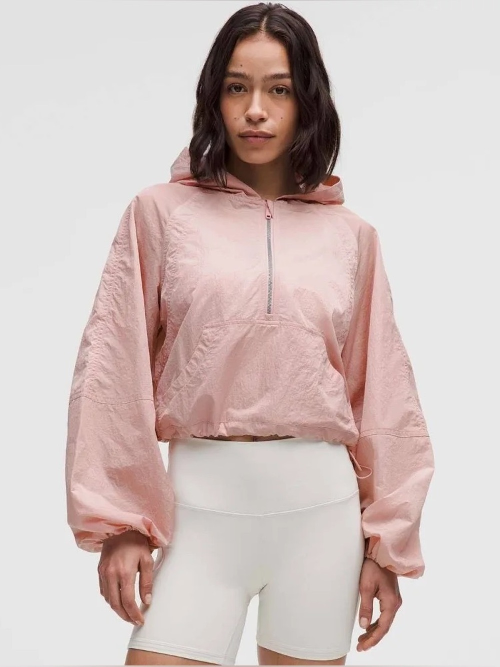 LULULEMON SCUBA ANORAK SIZE 4 PINK HAZE